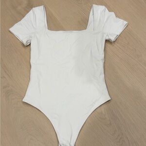 Aritzia Classic White Kids Bodysuit